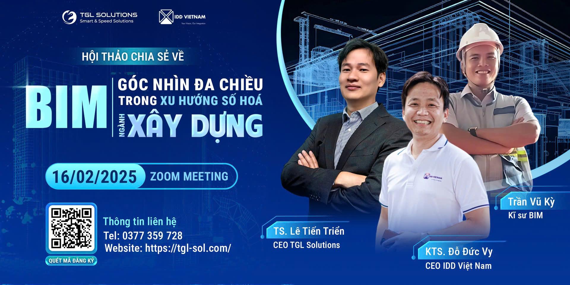 Hội thảo chuyên sâu BIM - Góc nhìn đa chiều trong xu hướng số hóa ngành xây dựng