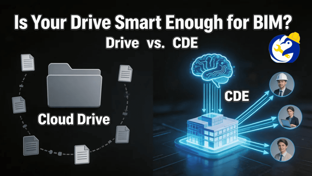 CDE vs Drive in BIM Data Management