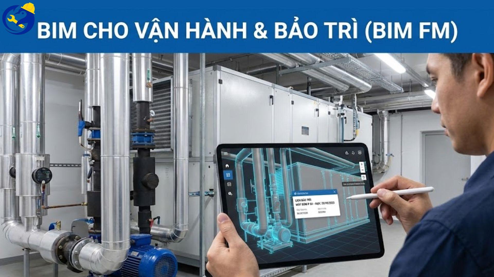 BIM CHO VẬN HÀNH & BẢO TRÌ (BIM FM): TỐI ƯU HÓA VÒNG ĐỜI TÀI SẢN
