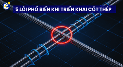 5 LỖI PHỔ BIẾN KHI TRIỂN KHAI CỐT THÉP TRONG BIM