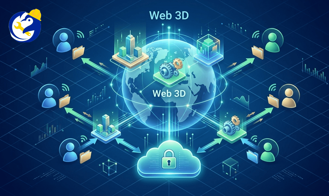WEB 3D LÀ GÌ? GIẢI PHÁP CHIA SẼ DỮ LIỆU VÀ MÔ HÌNH 3D HIỆU QUẢ (PHẦN 1)